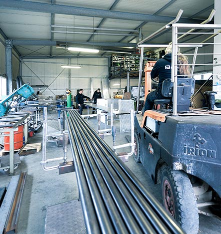 Fürniss Metallbau Werkhalle Dettenheim