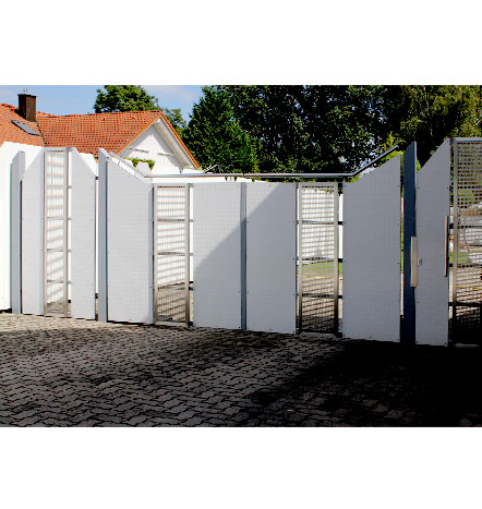 Fürniss Metallbau, Toranlage Sonderanfertigung