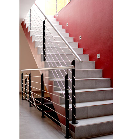 Fürniss Metallbau, Geländer für Innentreppe